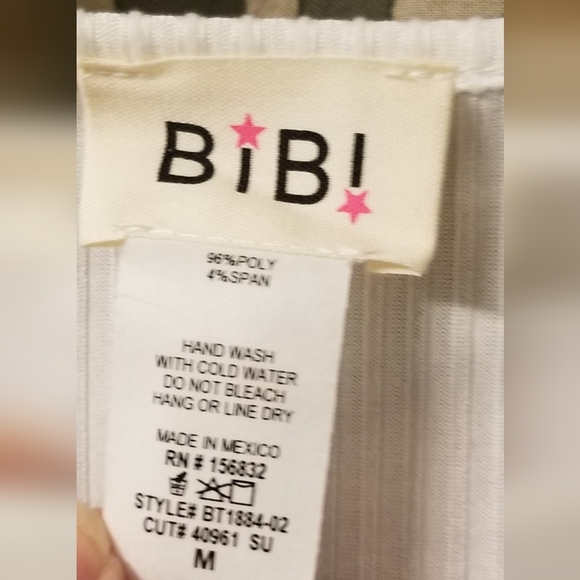 White Ribbed Tunic - Picture 3 of 3